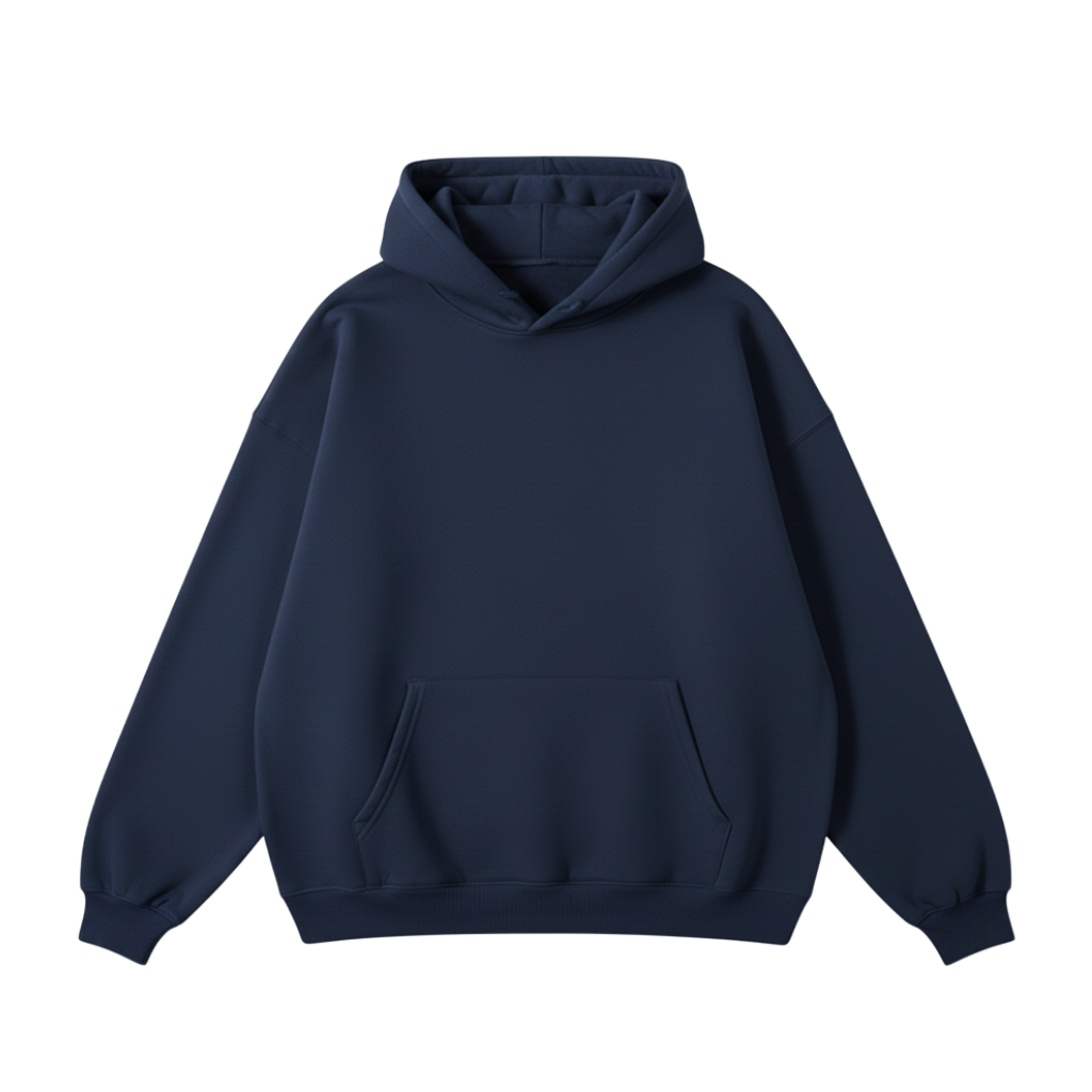 HOODIE OVERSIZE 420GR - AZUL