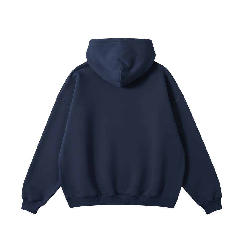 HOODIE OVERSIZE 420GR - AZUL