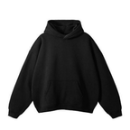 HOODIE OVERSIZE 420GR - BLACK