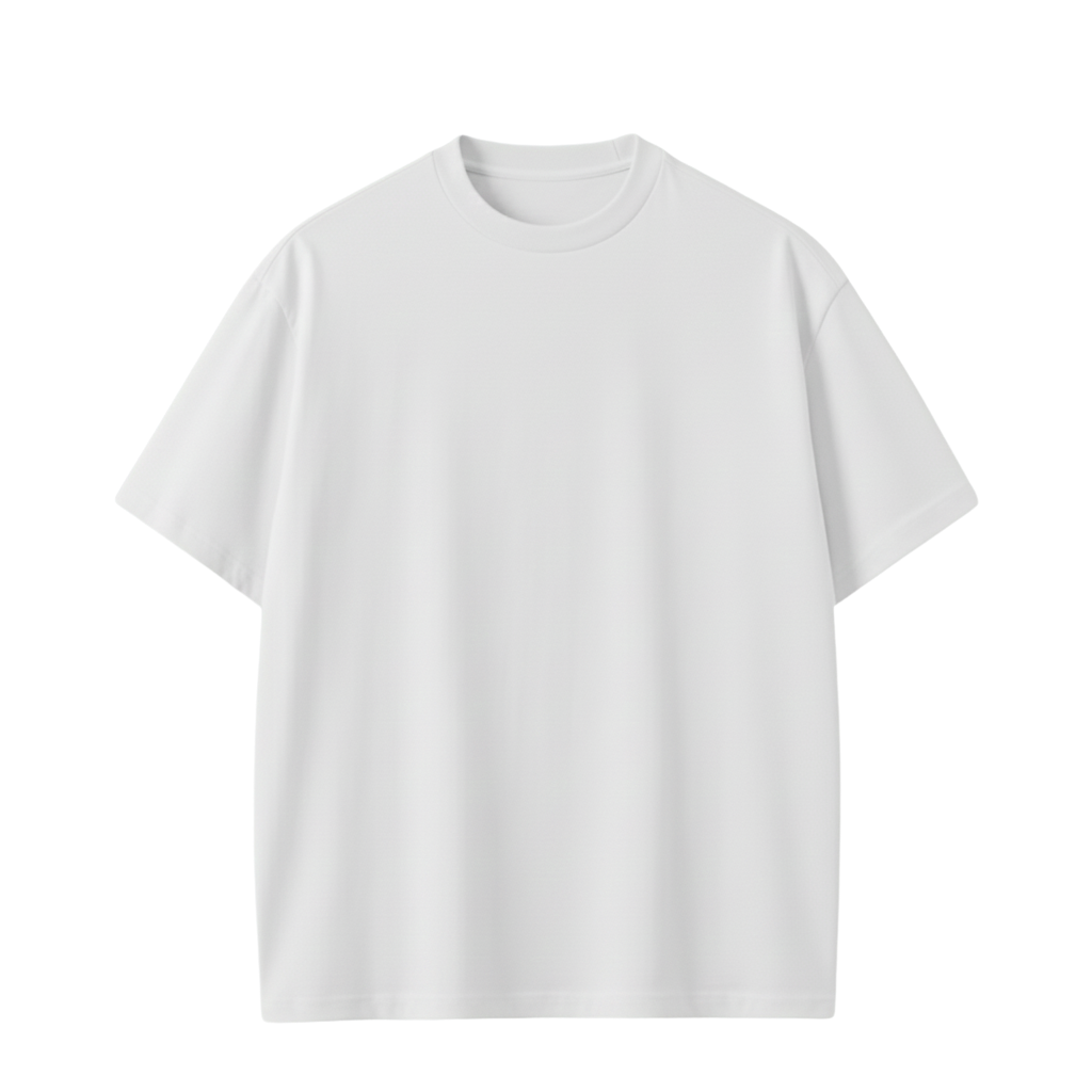 PLAYERA OVERSIZE - WHITE - 230GR