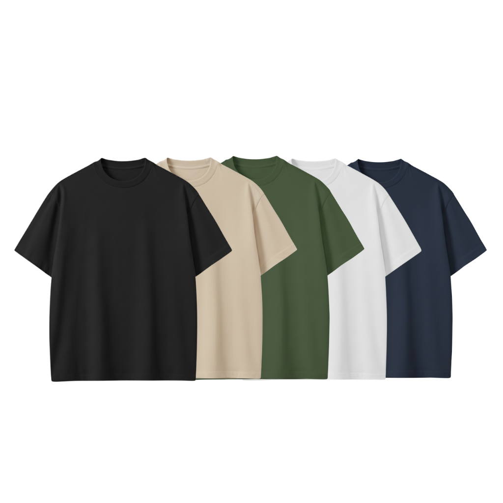 PAQUETE - MUESTRARIO - 5 PLAYERAS