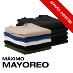 PAQUETE 50 PLAYERAS OVERSIZE - 230GR - Colores