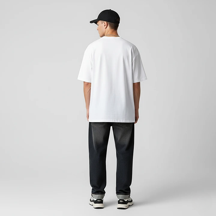 PAQUETE 50 PLAYERAS OVERSIZE - WHITE - 230GR