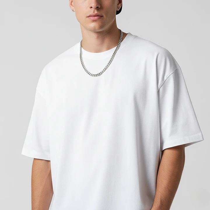 PAQUETE 25 PLAYERAS OVERSIZE - WHITE - 220GR