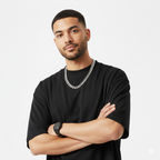 PLAYERA OVERSIZE - BLACK - 230GR